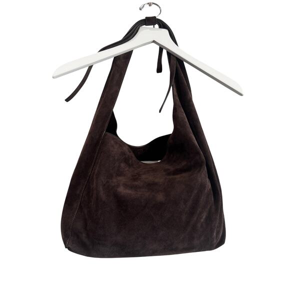 Reformation Medium Vittoria Tote Bag Boss Suede - Picture 7 of 11